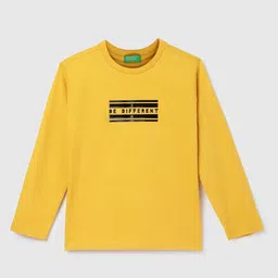 United Colors of Benetton Boys Round Neck Long Sleeves T-Shirt-picture-29