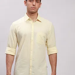 Parx Slim Fit Cotton Casual Shirt-image-35
