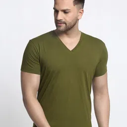 Friskers Pack Of 2 V Neck Cotton T-shirt image 5