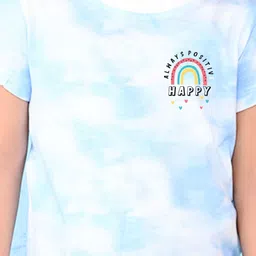 NUSYL Tie and Dyed Round Neck Casual T-shirt image 2