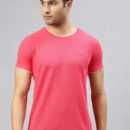 ZEDD Men Round Neck Solid T-shirt image 2