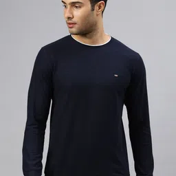 ZEDD Men Round Neck Solid T-shirt image 2