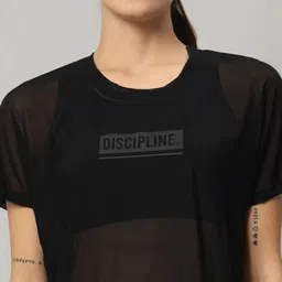 MKH Women Typography Printed Round Neck T-shirt image 2