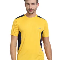 FTX Pack Of 3 Colourblocked Round Neck Dry Fit Sports T-shirt image 3