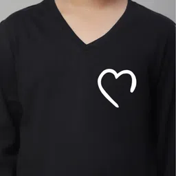 Friskers Boys Graphic Printed V-Neck T-shirt image 3