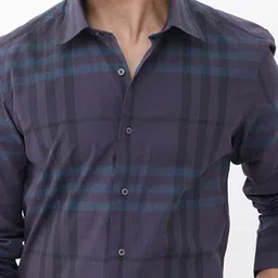 RARE RABBIT Men Gramy Regular Fit Tartan Checked Shirt image 2