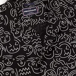 Provogue Slim Fit Cuban Collar Floral Printed Cotton Casual Shirt image 3