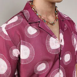 Campus Sutra Classic Geometric Printed Casual Shirt image 2