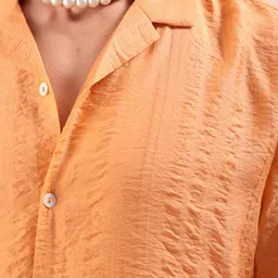 The Indian Garage Co Spread Collar Self Design Casual Shirt image 2