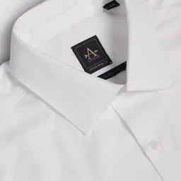 Arrow Self Design Textured Pure Cotton Formal Shirt image 2