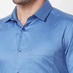 Kenneth Cole Premium Slim Fit Opaque Pure Cotton Formal Shirt image 2