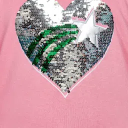 Peppermint Girls Self Design Embellished Sweatshirt image 2