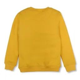 Gini and Jony Infant Girls Graphic Printed Ribbed Cotton Sweatshirt image 2