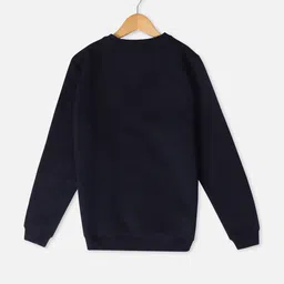 Allen Solly Junior Boys Typography Printed Embroidered Round Neck Sweatshirt image 2