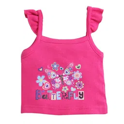 EIO Kids Infant Pack Of 5 Humour And Comic Printed Sleeveless Cotton T-shirt image 2