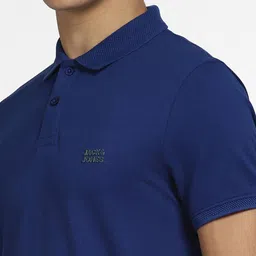 Jack & Jones Polo Collar Slim Fit Cotton T-shirt image 5