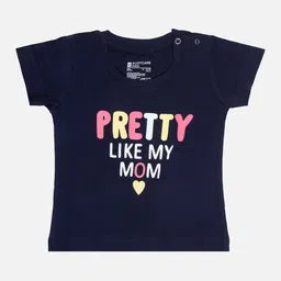 Bodycare Girls Pack of 2 Printed Pure Cotton T-shirt image 2