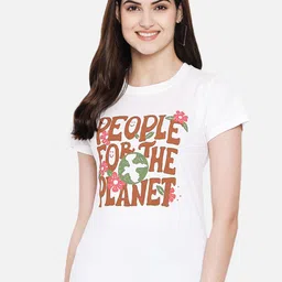 Fabflee Pack Of 3 Typography Printed Cotton T-shirt image 3