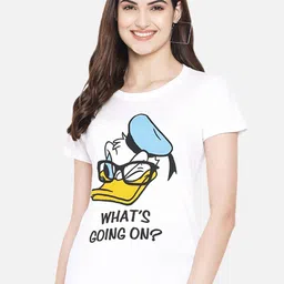 Fabflee Pack Of 3 Typography Printed Round Neck Casual Knitted Cotton T-shirts image 5