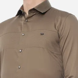 JB STUDIO Men Slim Fit Formal Cotton Shirt image 2