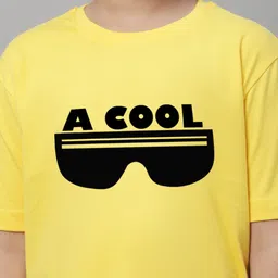 Friskers Boys Typography Printed Round Neck Cotton Regular T-shirt image 4