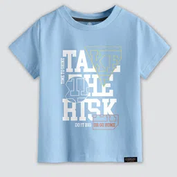 CODEZ Boys Pack Of 2 Printed Cotton T-shirts image 4