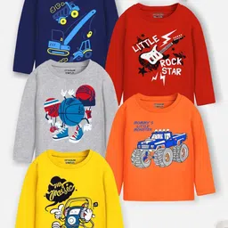 YK X Trampoline Boys 5 Printed Applique T-shirt-picture-23