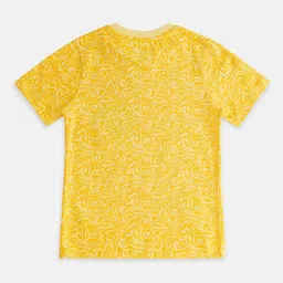 Pantaloons Junior Boys Black Panther Printed Cotton T-shirt image 2