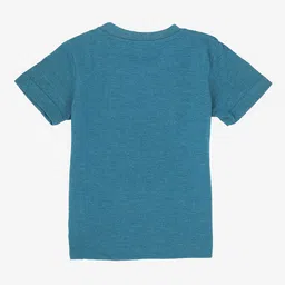 DYCA Boys Printed Typography Round Neck T-shirt image 3