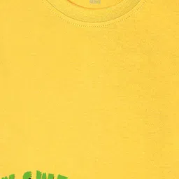 NUSYL Boys Graphic Printed Placement Round Neck T-shirt image 2