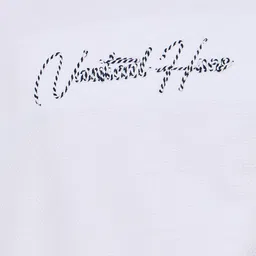 Styli Men Premium Textured Knit Embroidered Oversized Tee image 2