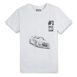 Gini and Jony Boys Printed Applique T-shirt image 2
