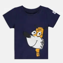 MINI KLUB Boys Graphic Printed Round Neck Cotton T-shirt-picture-16