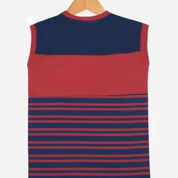 Dollar Champion Kidswear Boys Round Neck Striped T-shirt image 2