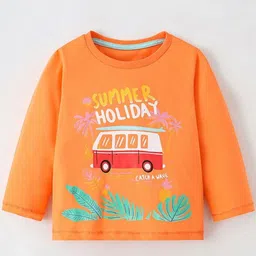 StyleCast Boys Printed Mandarin Collar Applique T-shirt image 3