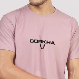 Greylongg Typography Printed Round Neck T-Shirt image 2