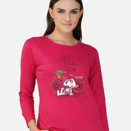 CHOZI Pack Of 2 Graphic Printed Cotton T-shirt image 3