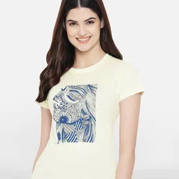 Fabflee Pack Of 3 Typography Printed Cotton T-shirt image 2