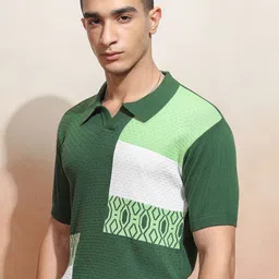 Highlander Men Regular Fit Half Sleeve Polo T-Shirt image 5