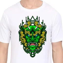 BAESD Men Printed Raw Edge T-shirt image 2