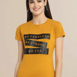 Fabflee Women Pack of 3 Cotton Printed T-shirt image 3