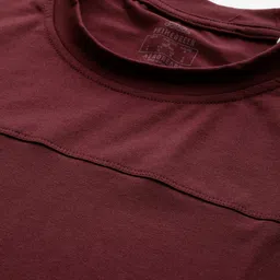 ADIDAS Men Burgundy UE Base T-shirt image 3
