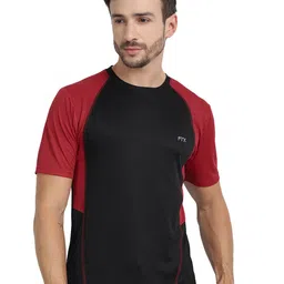 FTX Pack Of 3 Colourblocked Round Neck Dry-Fit Sports T-shirt image 4