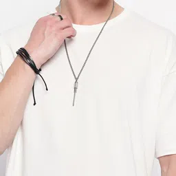 Mast & Harbour Typography Printed Pure Cotton Oversized T-Shirt image 3