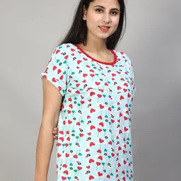 SillyBoom Conversational Printed Round Neck Cotton Maternity T-shirt image 2