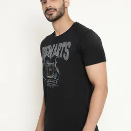 Octave Typography Printed Cotton T-shirt image 5