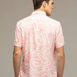 SURHI Men Smart Opaque Printed Casual Shirt image 3