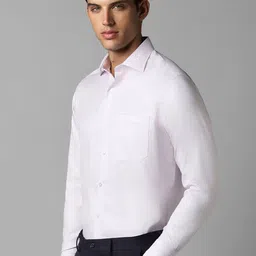 Louis Philippe Checked Pure Cotton Formal Shirt image 3