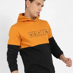 Campus Sutra Typography Printed Cotton Sweatshirt image 5