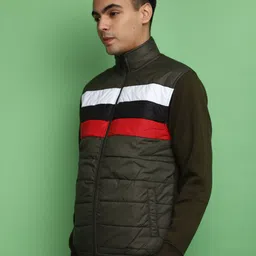 V-Mart Colourblocked Mock Collar Sweatshirt image 3